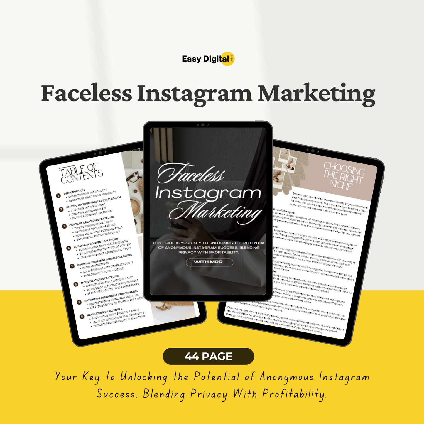 Faceless Digital Marketing Bundle